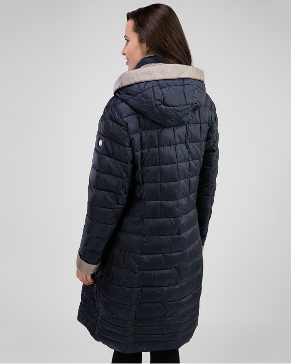 Женское демисезонное пальто с утеплителем