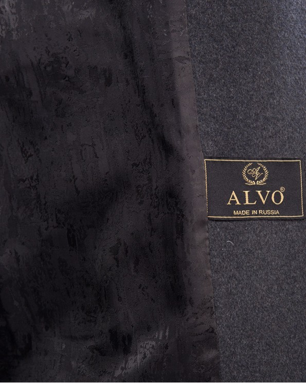 Шерстяное укороченное пальто ALVO