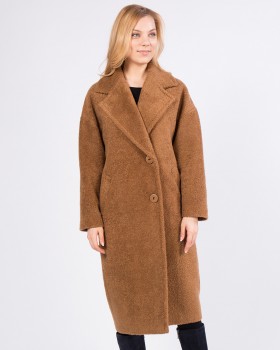 Модное плюшевое пальто ALVO