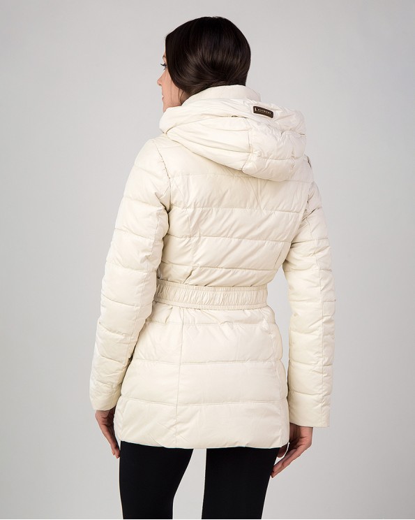 Зимняя куртка из искусственной кожи